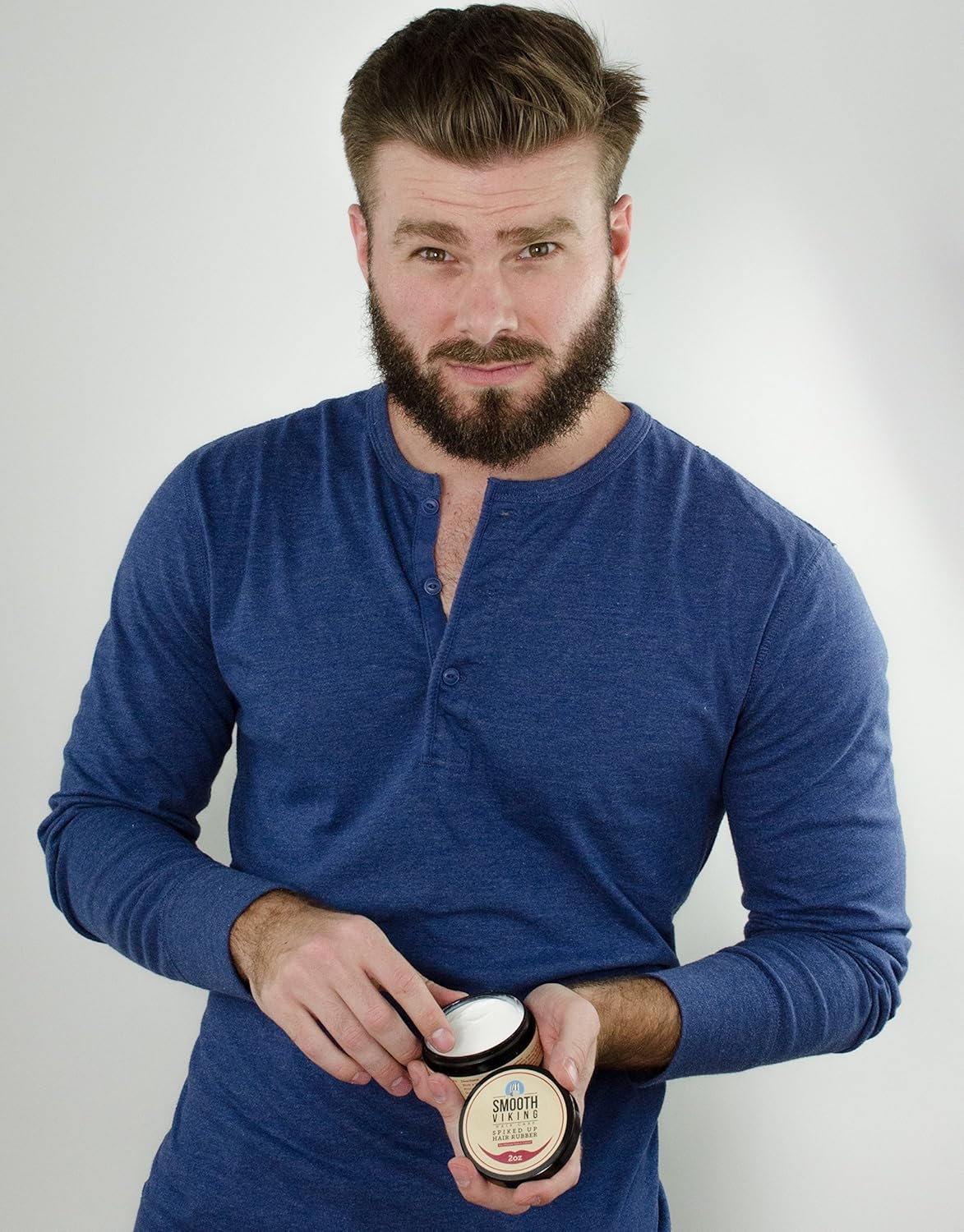 smooth viking hair clay
