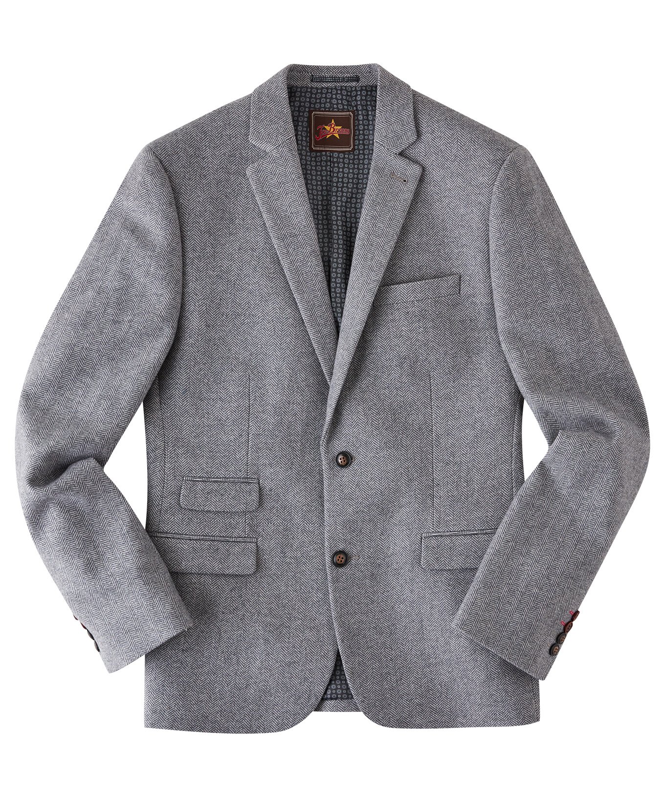 Joe Browns Men's Delightfully Dapper Blazer, Grey (Grey A), 42R (Size: 42)