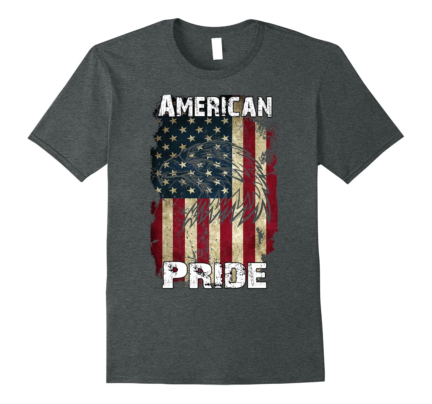 American Pride Flag T Shirt - Veterans Day-Rose