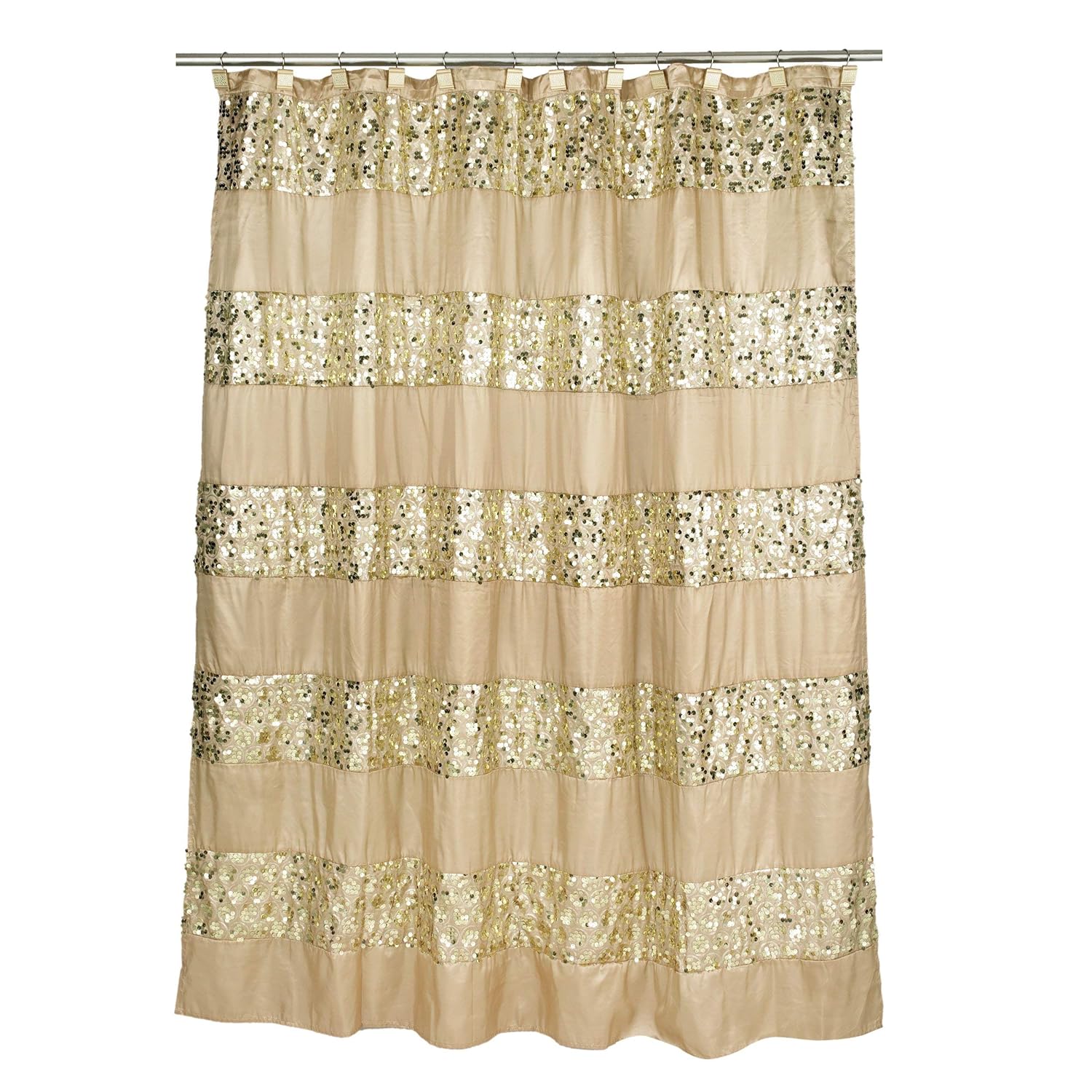 Popular Bath 839166 Sinatra Shower Curtain Champagne Gold Amazon