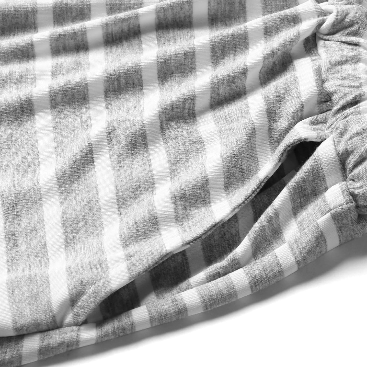 Hawiton 1 & 2 PCS Women Striped Cotton Sleeping Pajama Bottoms Exercise Fitness Shorts at  Women’s Clothing store