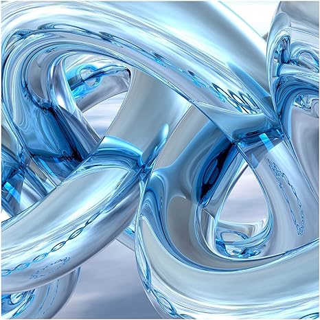 Amazon 不織布壁紙 Frostyチェーン 壁画正方形壁紙壁壁画写真機能wall Art壁紙壁画寝室リビングルーム Hxw 113 39 X 113 39 Inch 976 壁紙