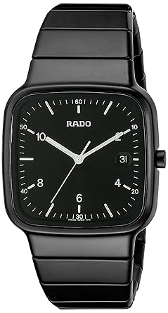 Buy Rado Men S R28888162 R5 5 Black Dial Watch Online At Low Prices In India Amazon In