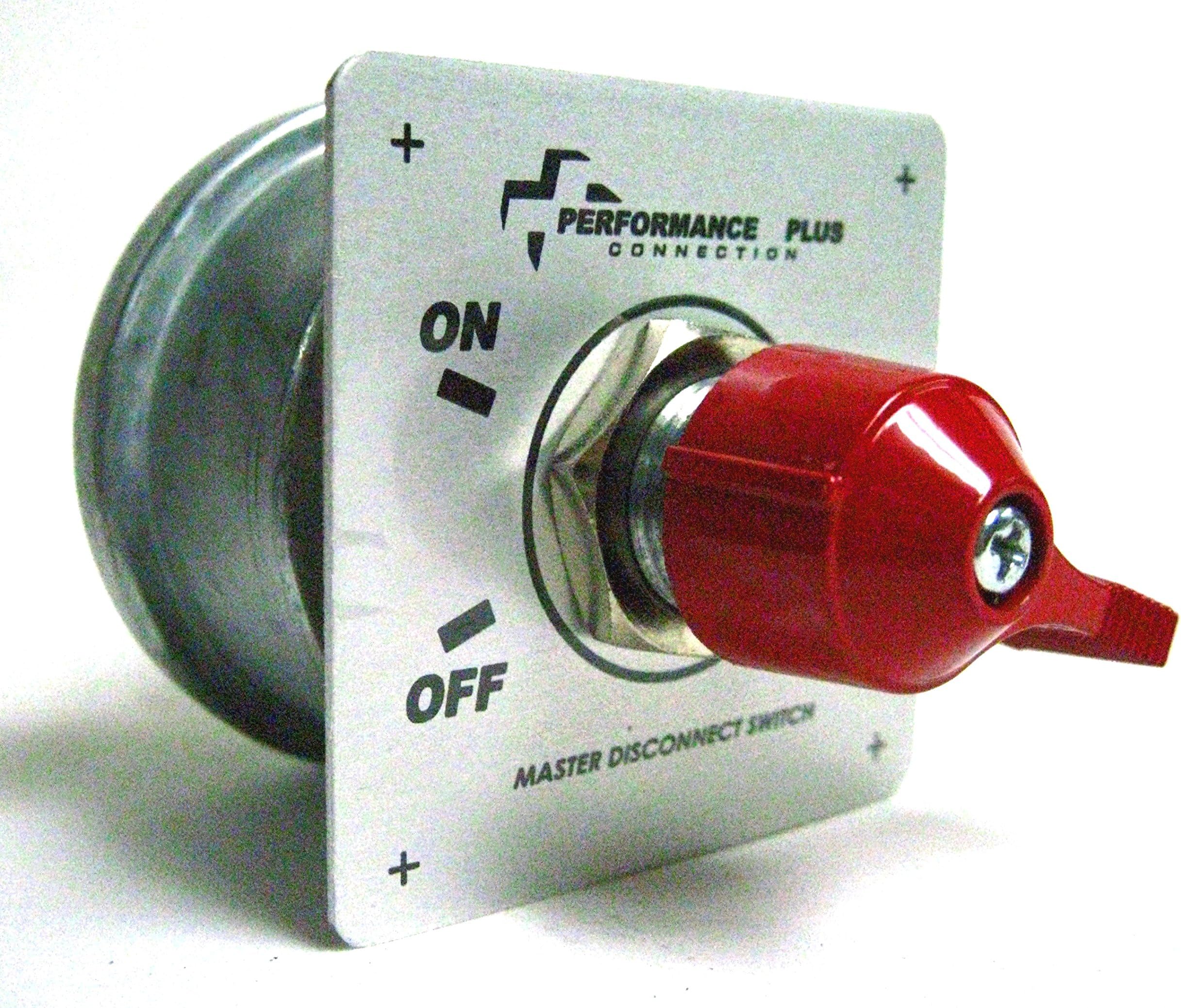 Battery Disconnect Kill Safety Shut Off Switch with Face Plate