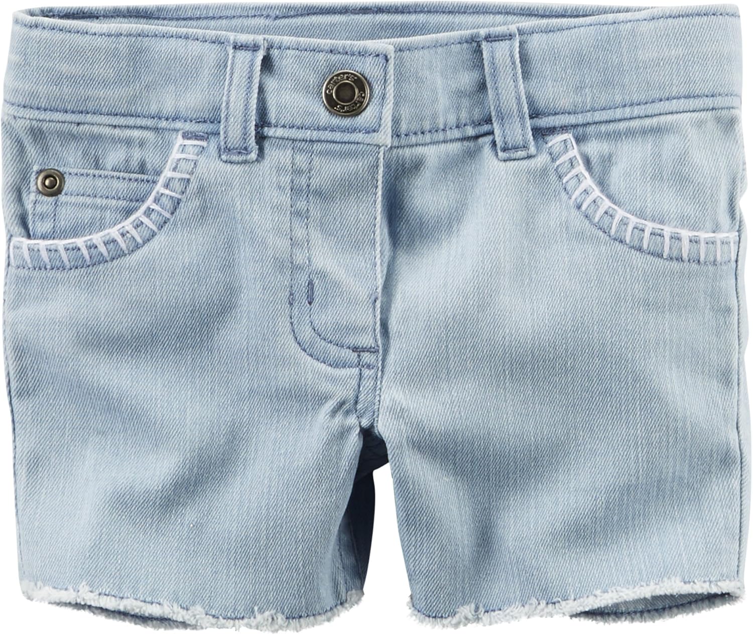 light jean shorts