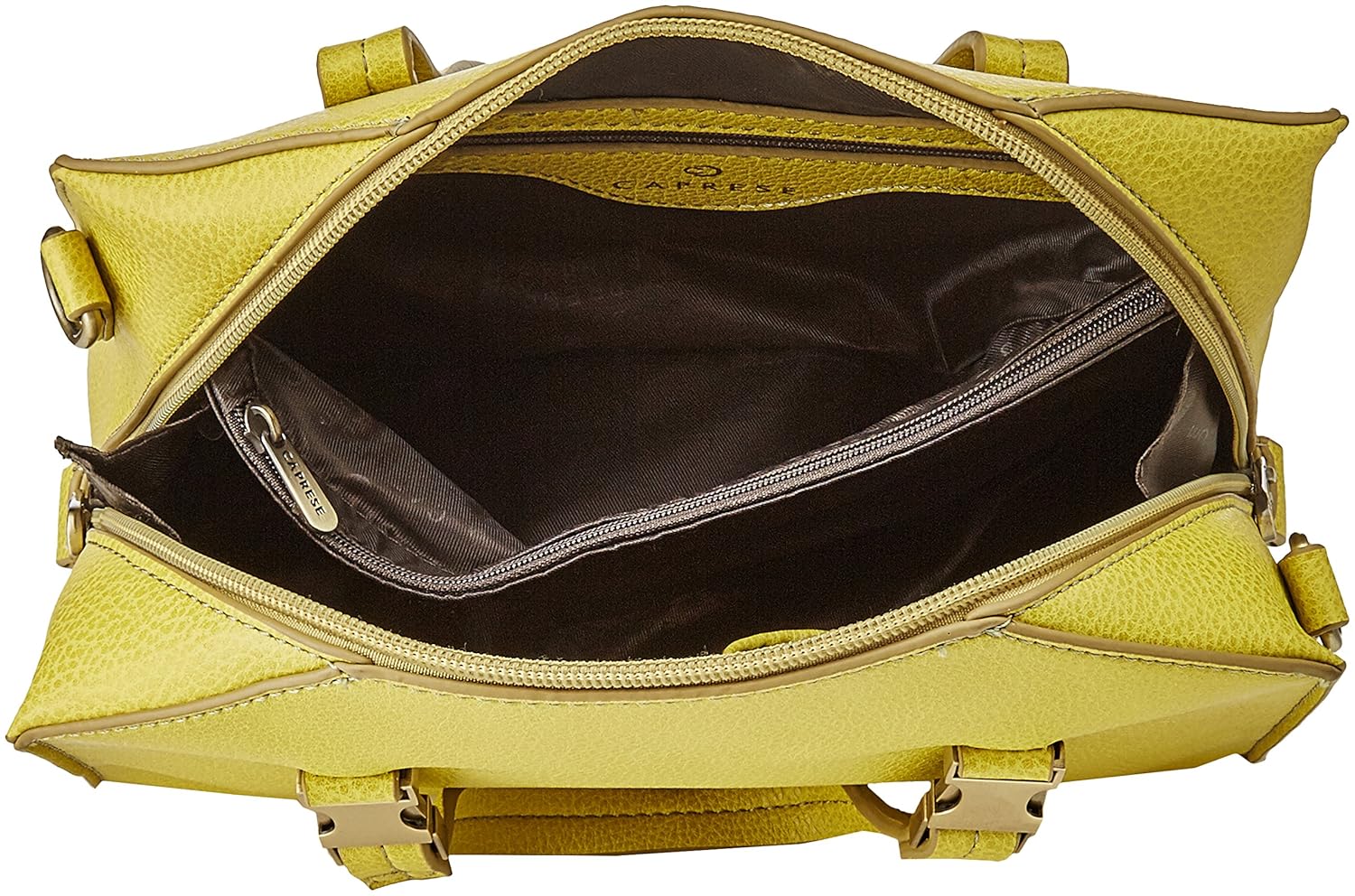 caprese bruno women's satchel (lime) ()