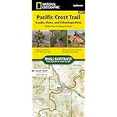 Pacific Crest Trail: Scodie, Piute, and Tehachapi Mountains Map [Walker Pass to Vasquez Rocks] (National Geographic Topographic Map Guide, 1010)