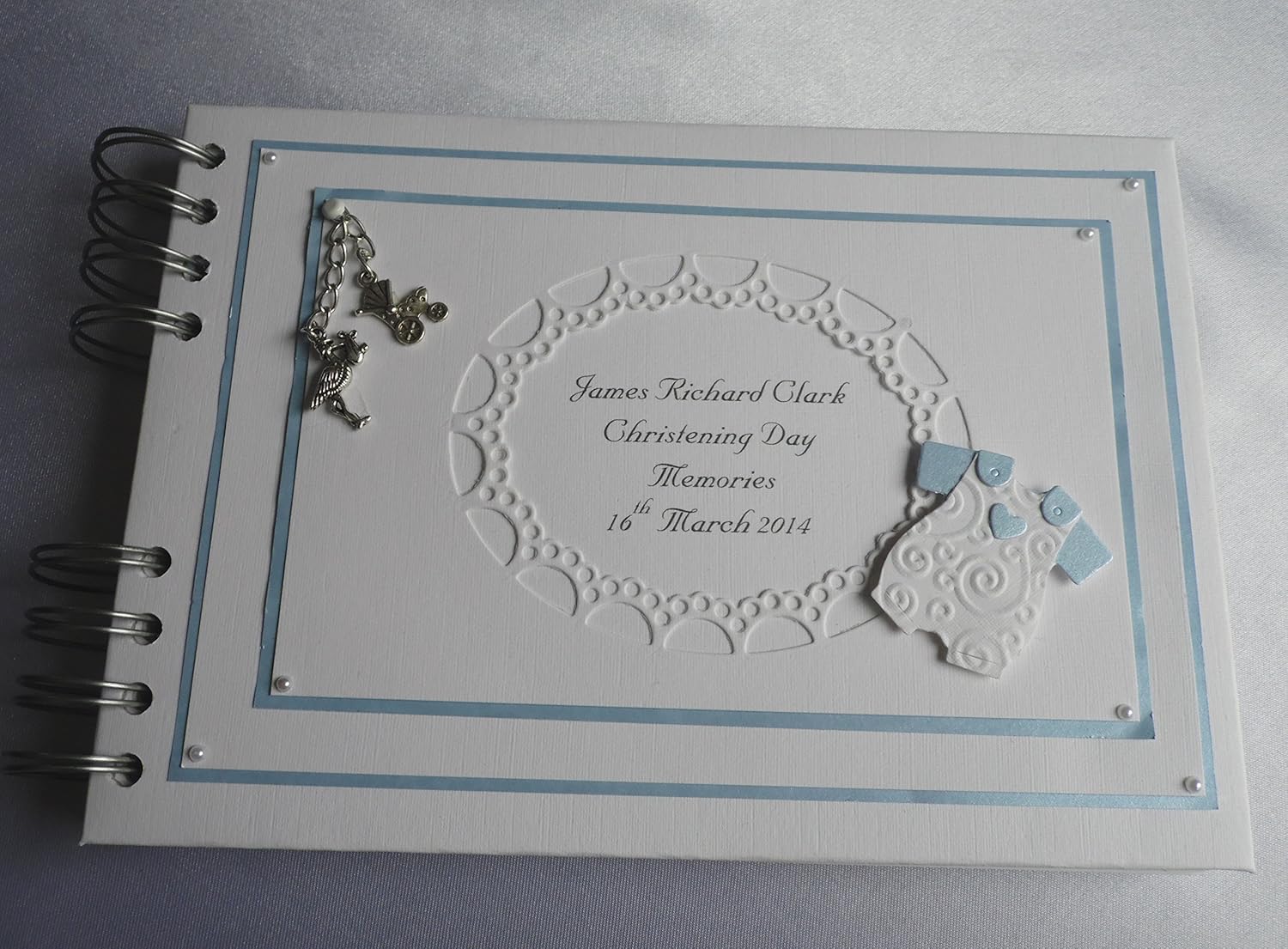 personalised baby boy photo album