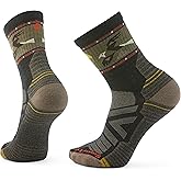 Smartwool Men's Hike Light Cushion Soaring Print Mid Crew Socks