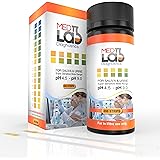 Med Lab Diagnostics pH Test Strips 200 ct for Urine and Saliva Body pH Testing. Urinalysis Reagent Test Strips for Body Acidi