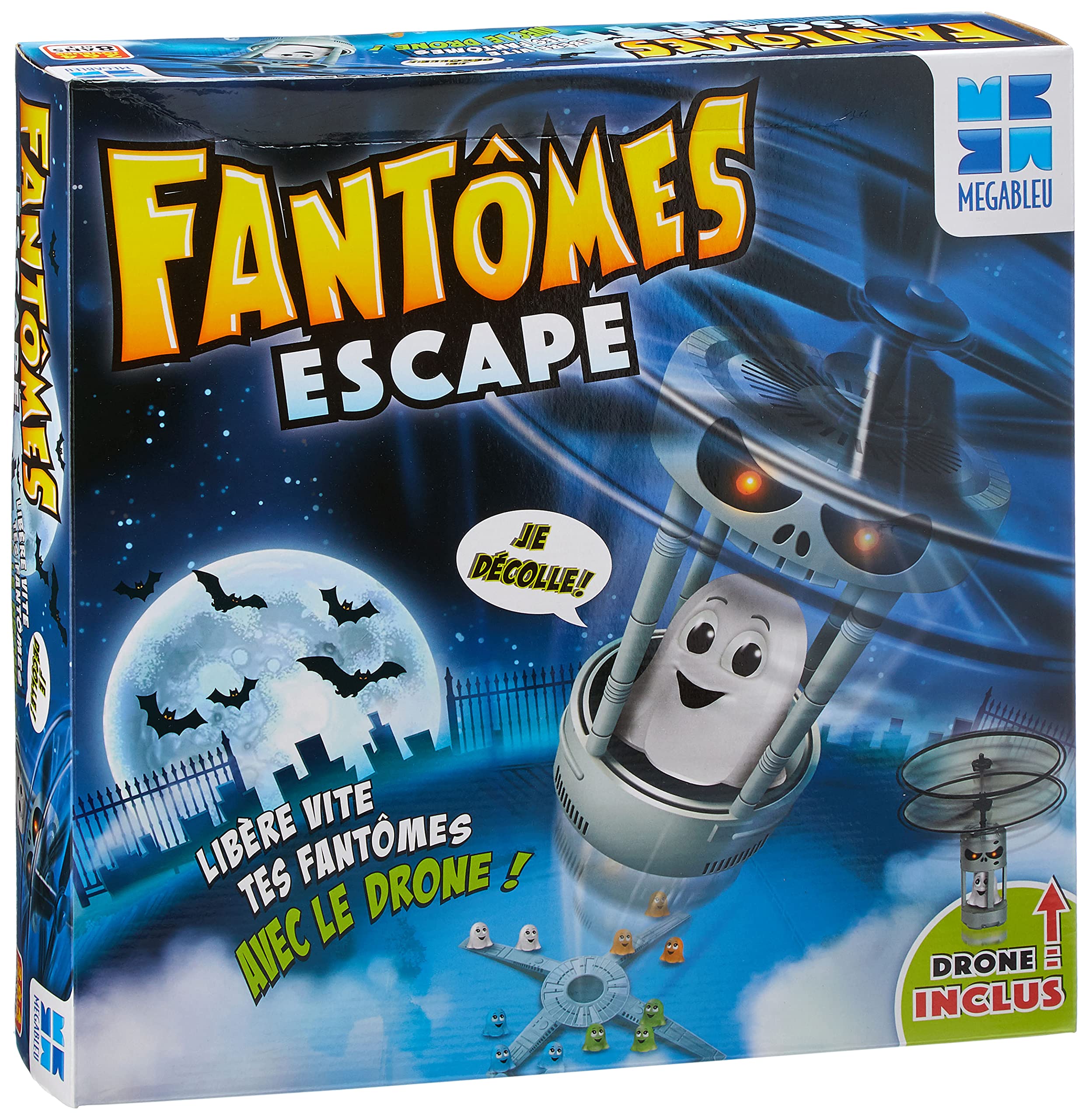 Megableu - 678 088 - Board game Ghosts escape