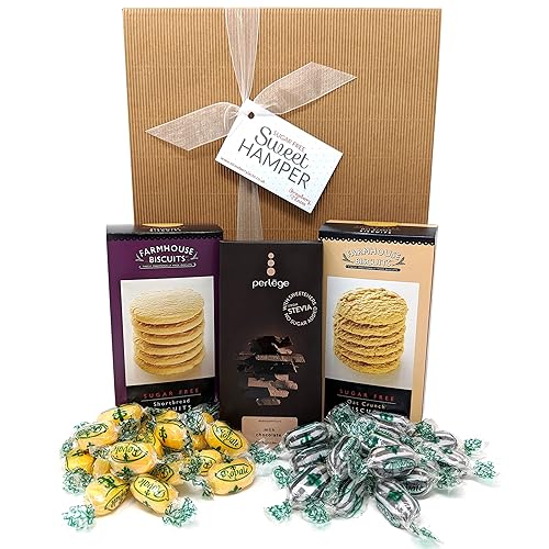 Diabetic christmas cookies Sugar Free Hamper Bag - Sweets, Biscuits & Chocolate - Great Diabetic