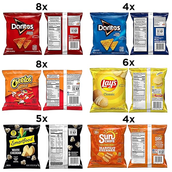 FRITO-LAY CLASSIC MIX VARIETY PACK, (PACK OF 35)
