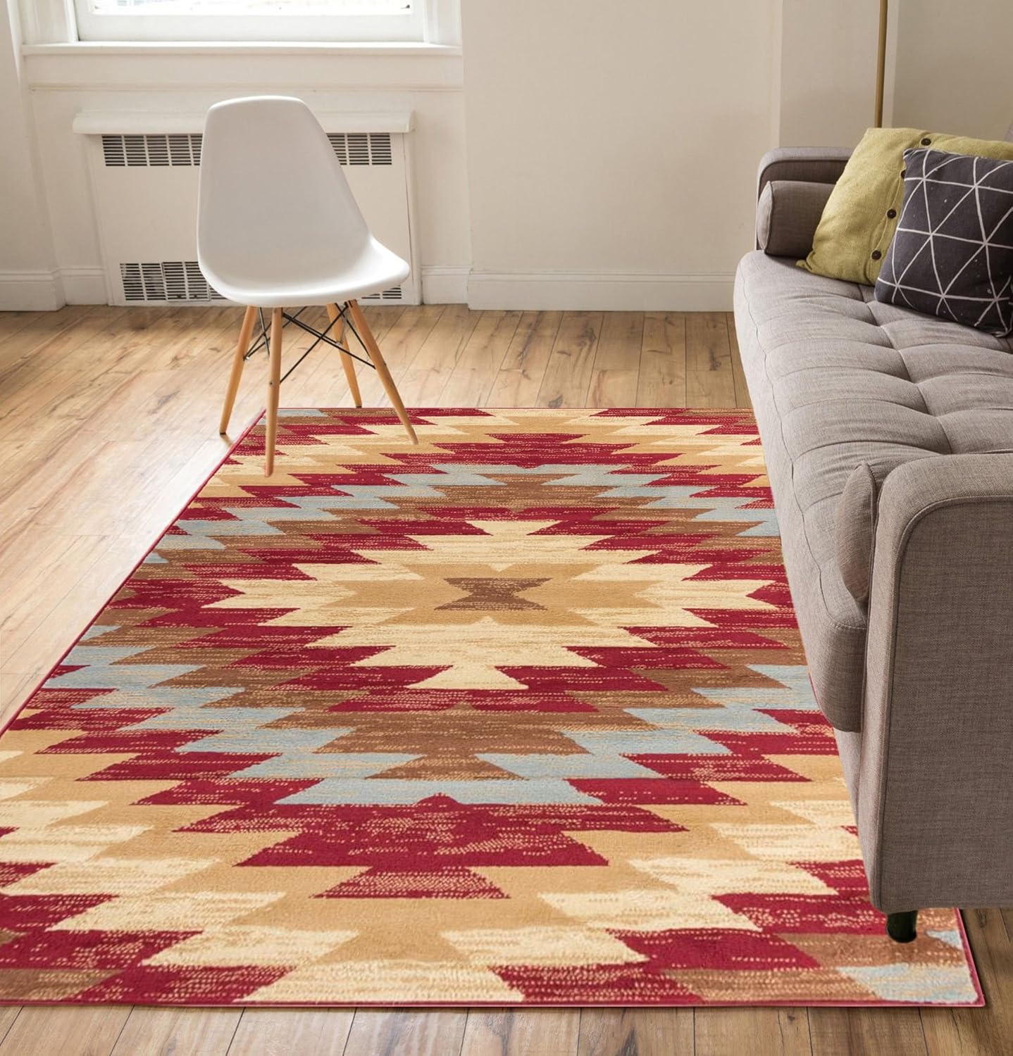 8 X 10 Western Decor Rugs Southwest Style Living Room Area Rug