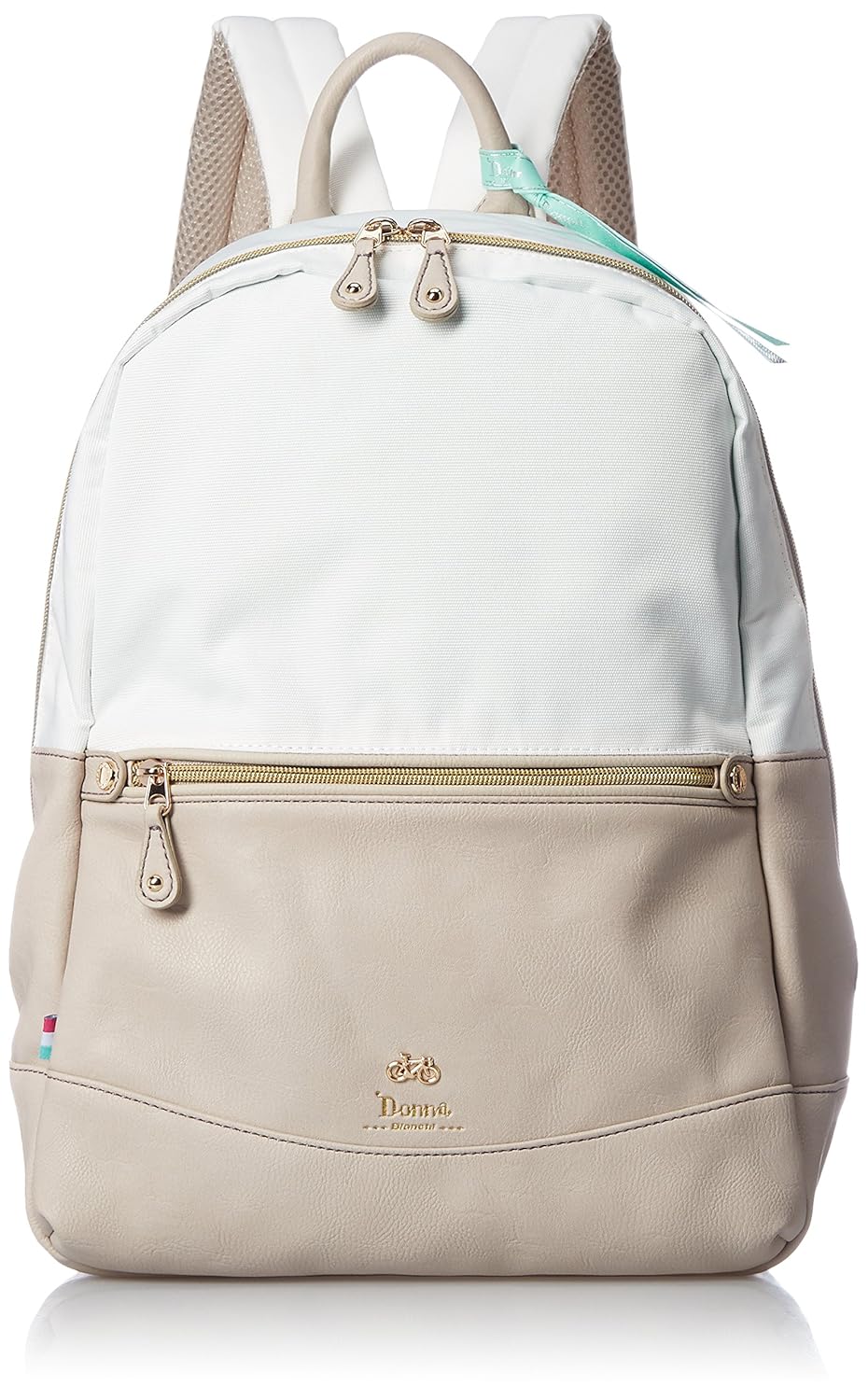 B078zrwctp ビアンキ ドンナ ホワイト グレージュ fa 02 リュックサック ホワイト グレージュ fa 02 Black レディース テレビで話題 Rumble Media