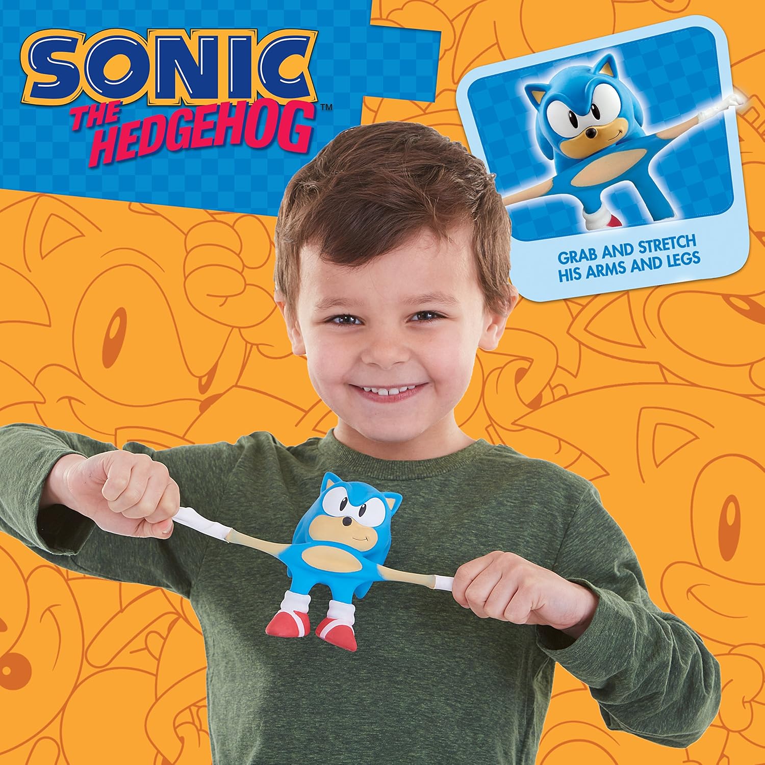 stretchy sonic the hedgehog