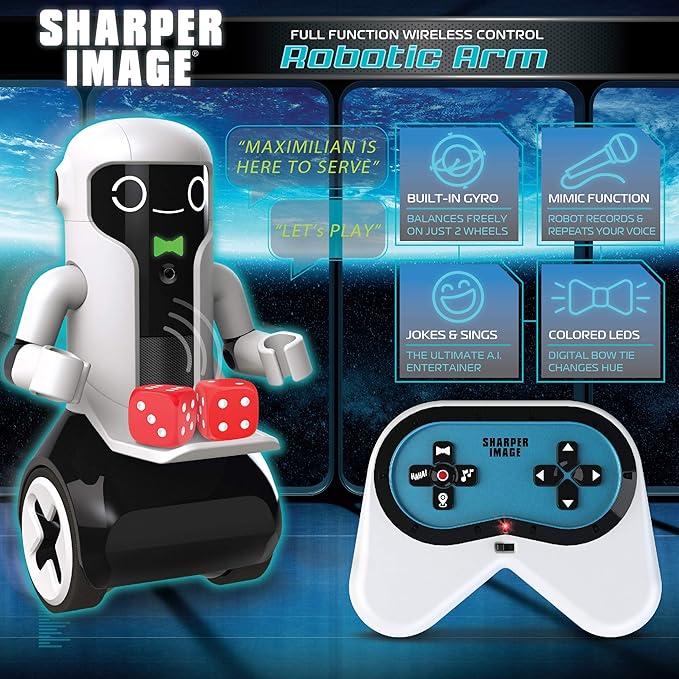 sharper image maximilian the butler bot