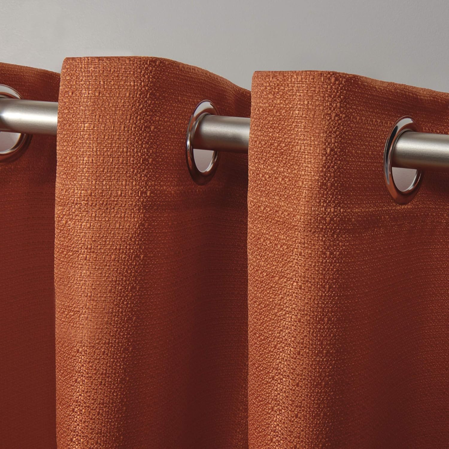 Exclusive Home Curtains Aztec Indoor Outdoor Grommet Top Curtain Panel Pair, 54x84, Azure