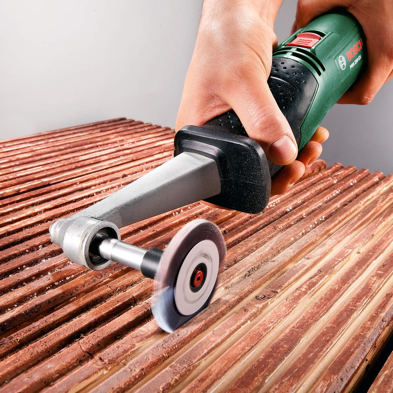 Bosch Home and Garden Sanding Lamella Roll (LR5 K120, for Bosch Home and Garden PRR 250 Removing Roller), Green, Körnung 120 - Image 3