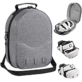 Large Size Case for Meta Quest 3/3S, Compatible with Meta Quest 3/3S VR Headset, Controller Grips, Compatible with Battery El