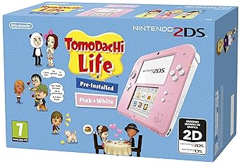 Nintendo 2DS - Consola, Color Rosa + juego Tomodachi Life (Preinstalado) #2478