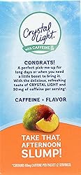 Crystal Light On The Go Peach Mango With Caffeine