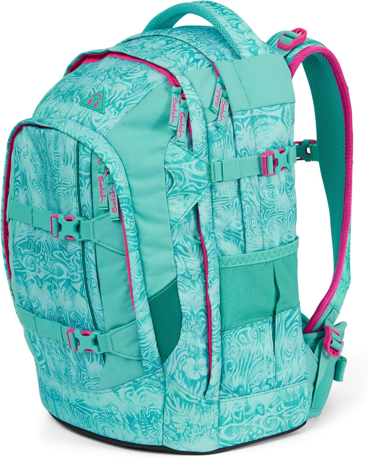 Satch pack Schulrucksack - ergonomisch, 30 Liter, Organisationstalent - Aloha Mint - Mint