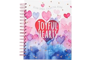 Joyful Hearts: Devotional Coloring Book