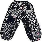 SAHIBA Handicraft India® Harem Pants for Women Patchwork Yoga Boho Palazzo Maternity PJ Clothing