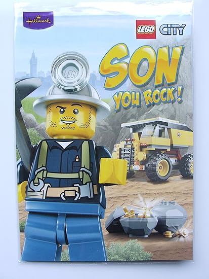 Lego Carte D Anniversaire Pour Un Fils Par Caracteristique Amazon Fr Fournitures De Bureau