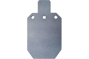 TOAAOT Steel Targets for Shooting, 1/2 inch Thick Professional-Grade AR500 Silhouette Metal Gong Target for Precision Shooting
