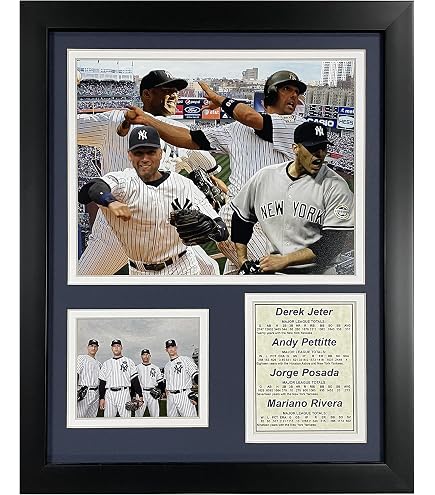 Amazon.com : Legends Never Die 2009 New York Yankees Framed Photo