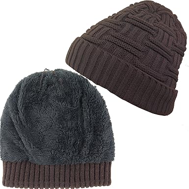 womens brown winter hat