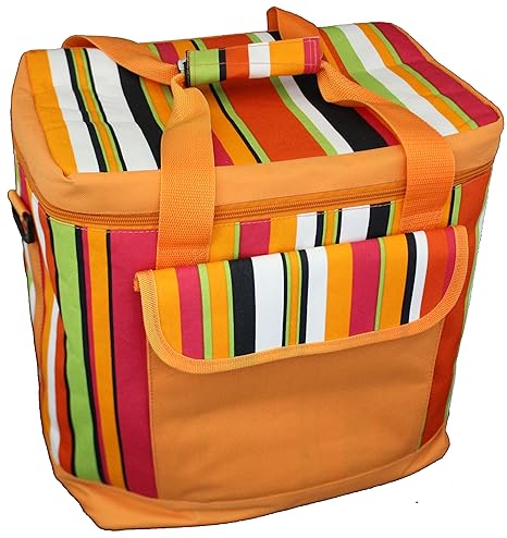 Nevera térmica Yuki 8 lt Naranja/Fantasía, para camping, playa ...