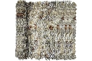 FULLLIT Camo Netting, Camouflage Netting, Hunting Blind Camo Net, Army Party Decorations, Sunshade Fence Nets, Lightweight, Bulk Roll, Mesh, Great for Camping, Shooting, Photograph, Car Cover, Outdoor