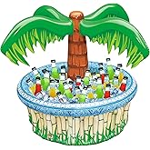 JOYIN 28&rdquo; Inflatable Palm Tree Cooler, Luau Hawaiian Tropical Beach Themed Party Decorations, Blow Up Palm Trees Cooler Outdoor Party Supplies, Kids Adults Birthday Party D&eacute;cor