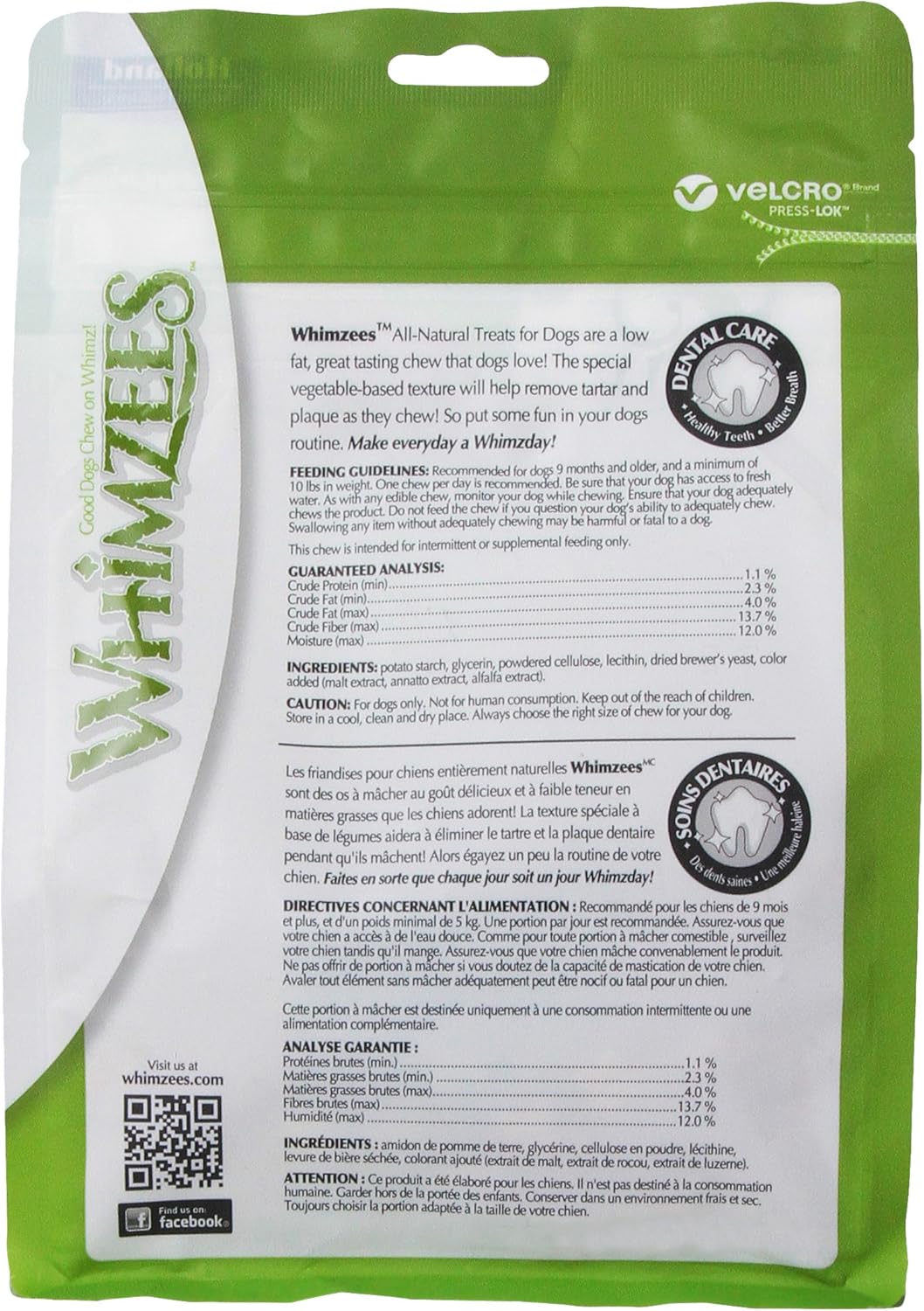 whimzees alligator small