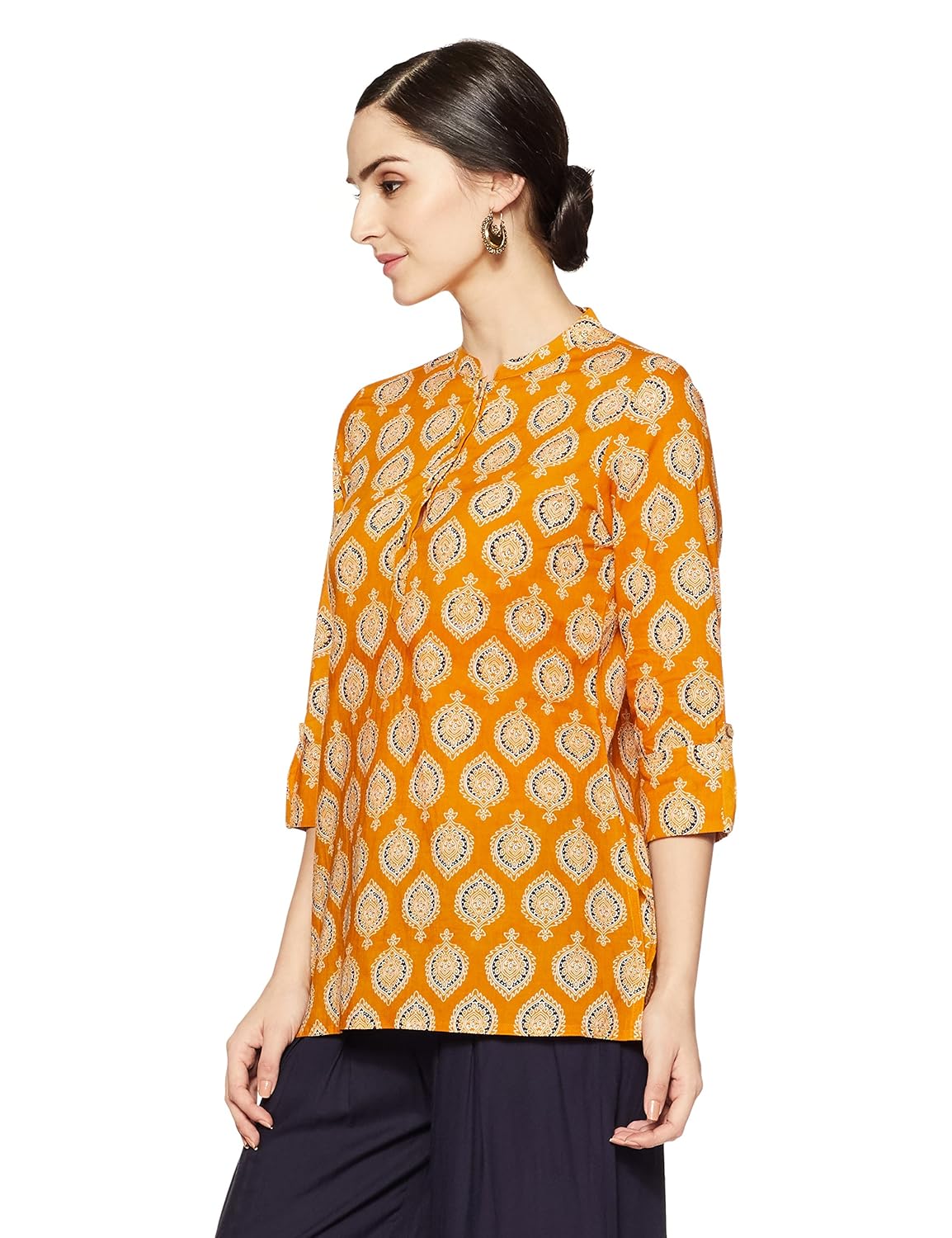 amazon brand- myx women's straight kurta