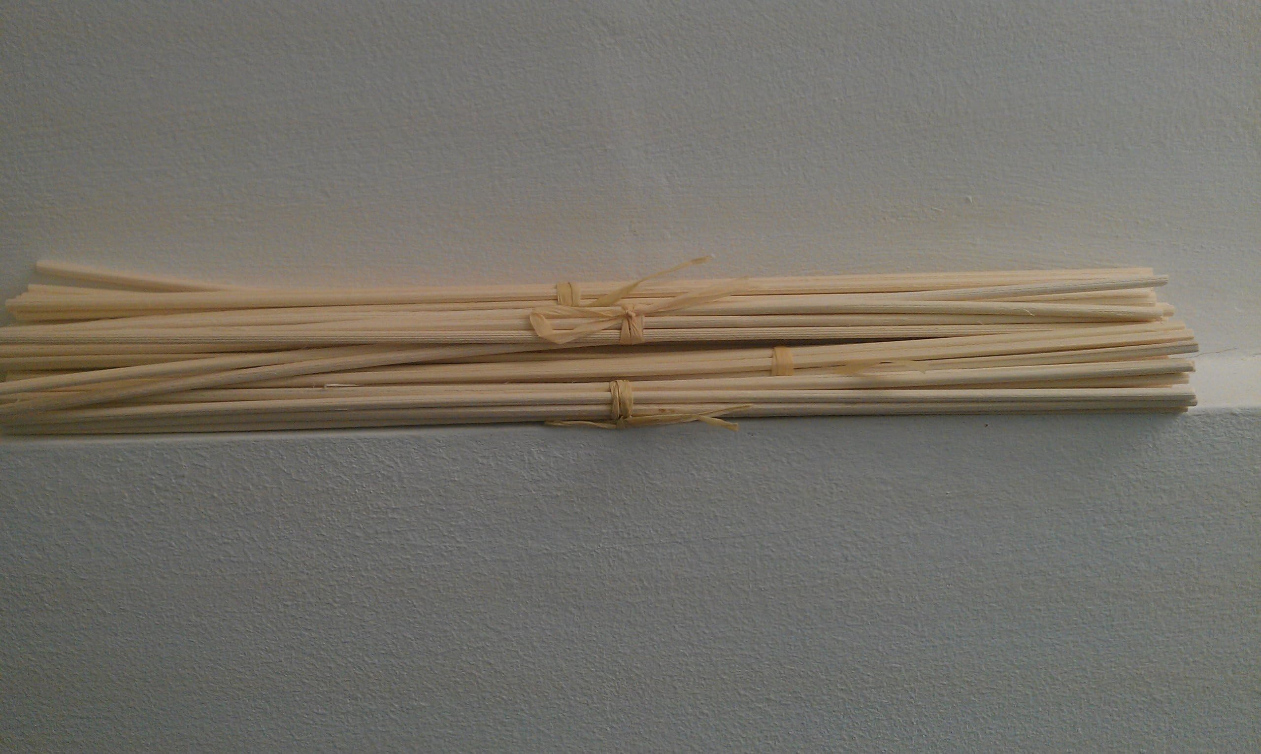 25 Replacement Reed Diffuser Rattan Reeds / Sticks 300mm x 3mm