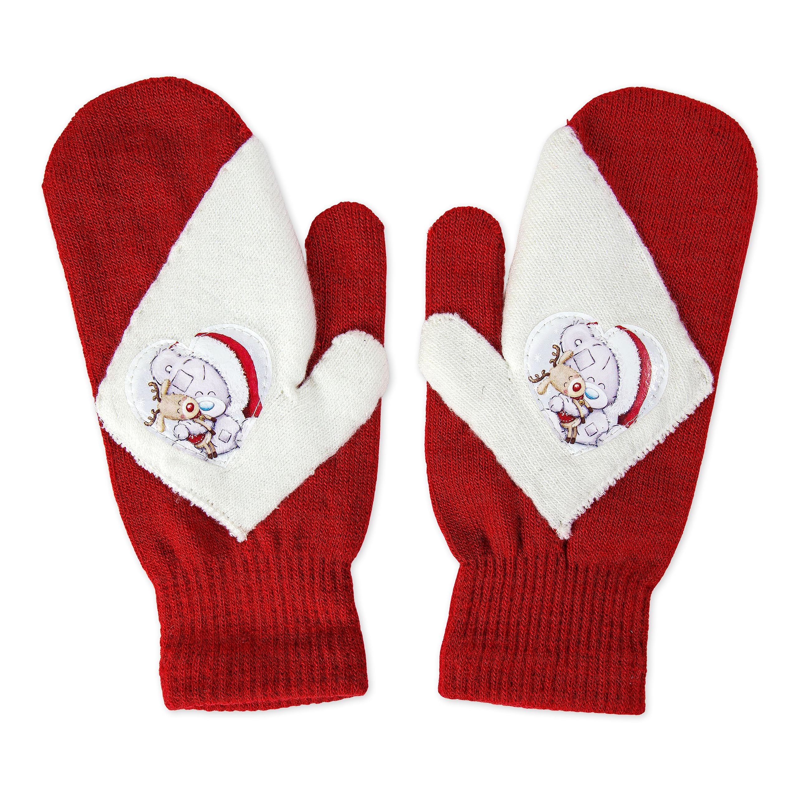 Me to You Tiny Tatty Teddy 'My First Christmas' Hand-in-Hand Gloves - Official Collection