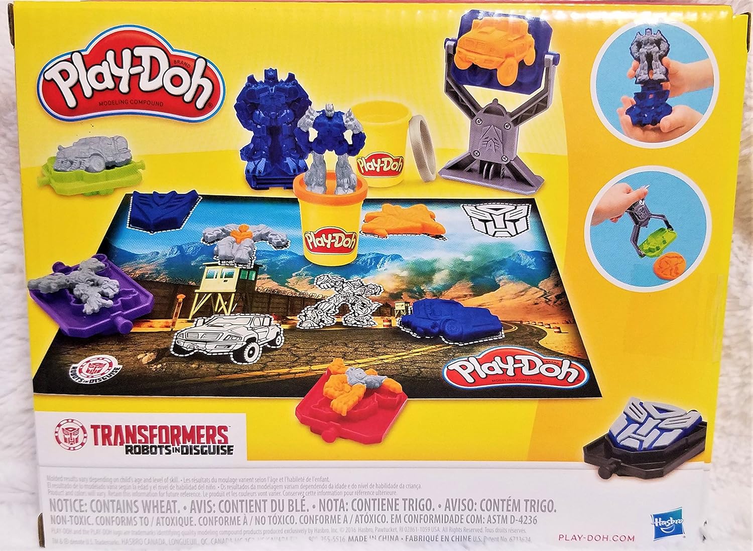 play doh robot