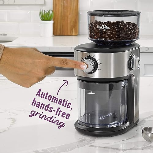 Coffee Automatic Burr Mill Grinder Mr Coffee Bean Grinder Coffee