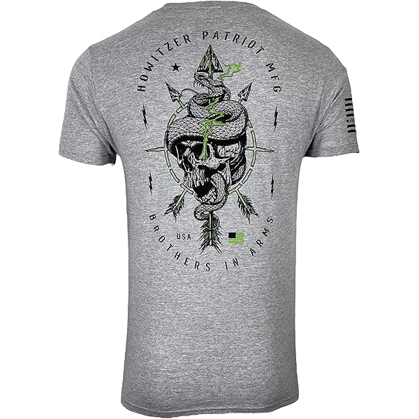 Howitzer Style - Maglietta Da Uomo Battle Ram Military Grunt - Foto 12