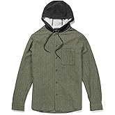 Volcom Men's Archbold Hooded Long Sleeve Shirt