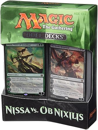 Magic The Gathering 14443 Nissa VS OB Nixilis Doppeldeck-Spielkarten