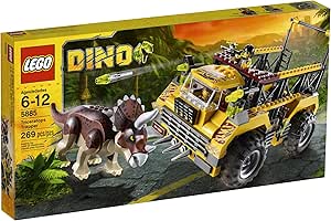 lego jurassic world triceratops set