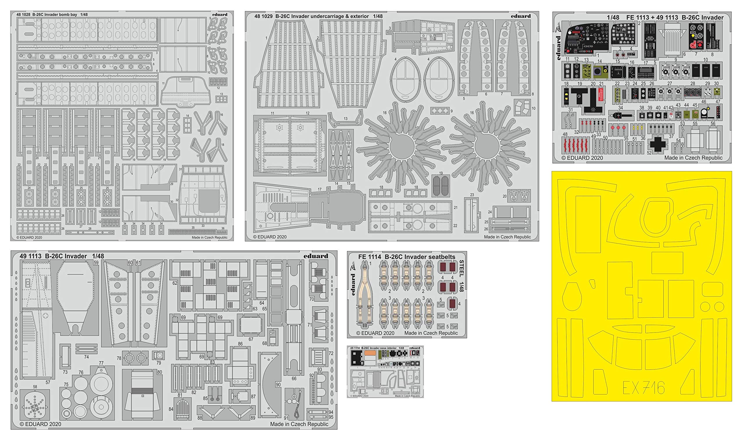 Eduard Big Ed 1:48 - B-26C Invader (ICM)
