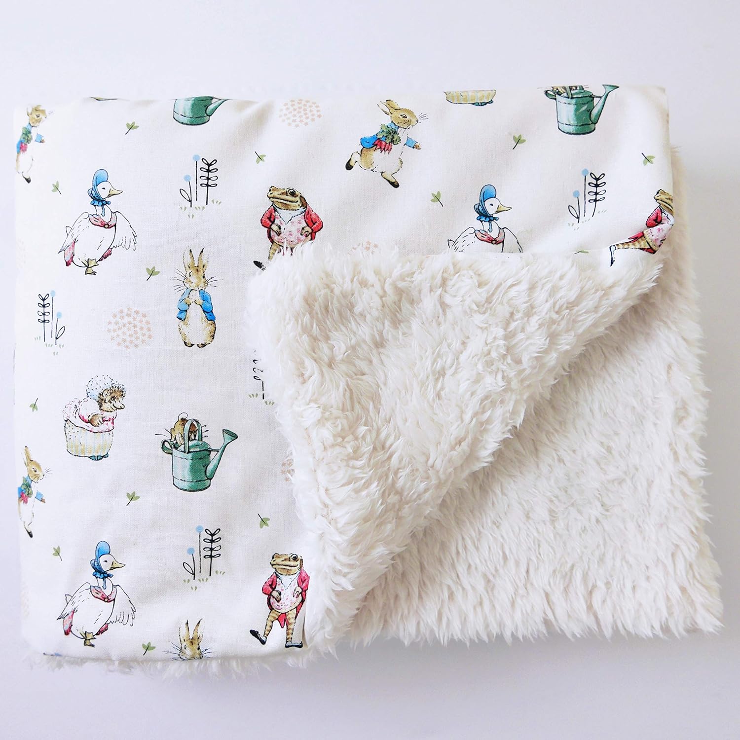 peter rabbit cot blanket