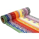 Decorative Craft Washi Masking Tape (Set of 12 Rolls) by United Tapes