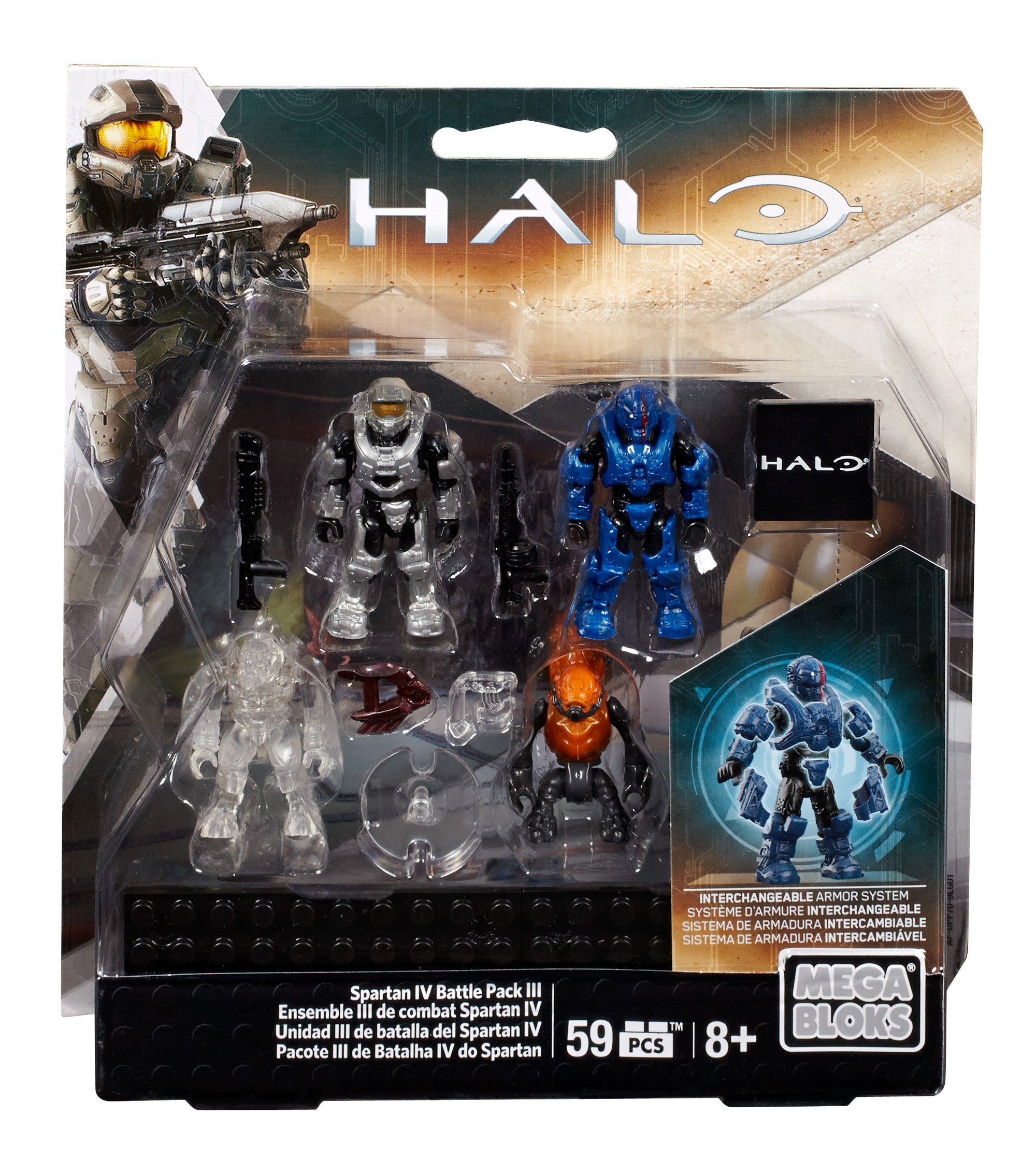 Mega Construx Halo Spartan IV Battle Pack III- Buy Online in United